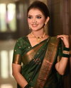 Ruhi By Aab Jacquard Border Lichi Silk Saree Wholesale Clothing Suppliers In India